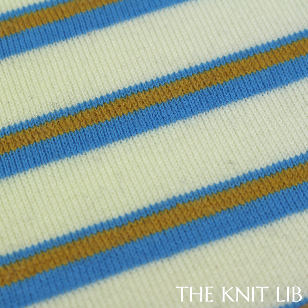 The Knit Lib - Original Knit Pattern Design Inspiration - 00616 (JS12) Stripes Jersey