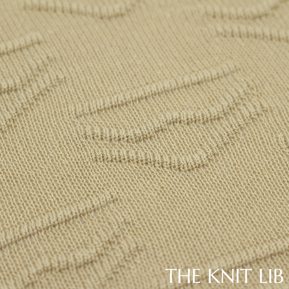 The Knit Lib - Original Knit Pattern Design Inspiration - 00691 (GB07) Ottoman