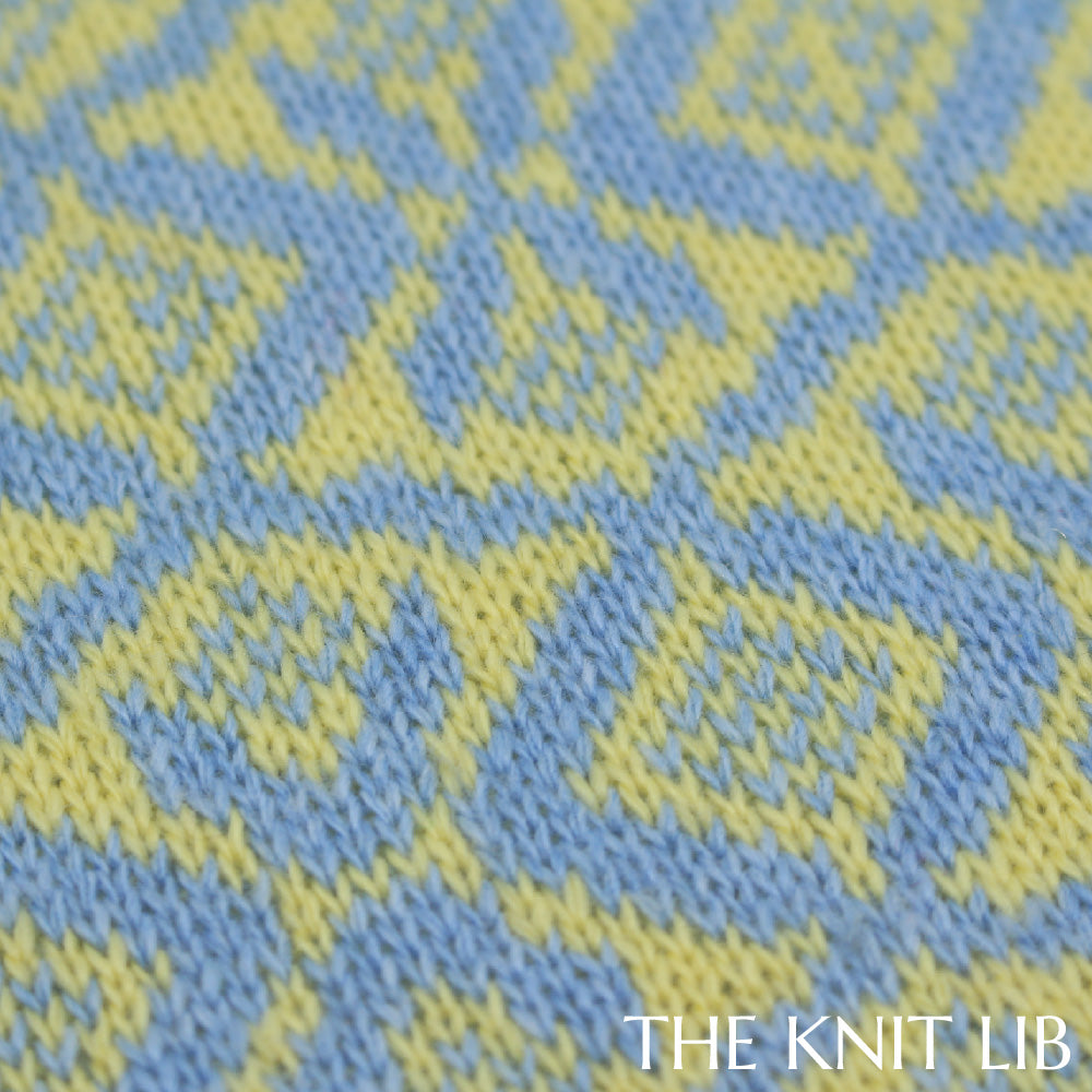 The Knit Lib - Original Knit Pattern Design Inspiration - 00719 (TH15) Float Jacquard