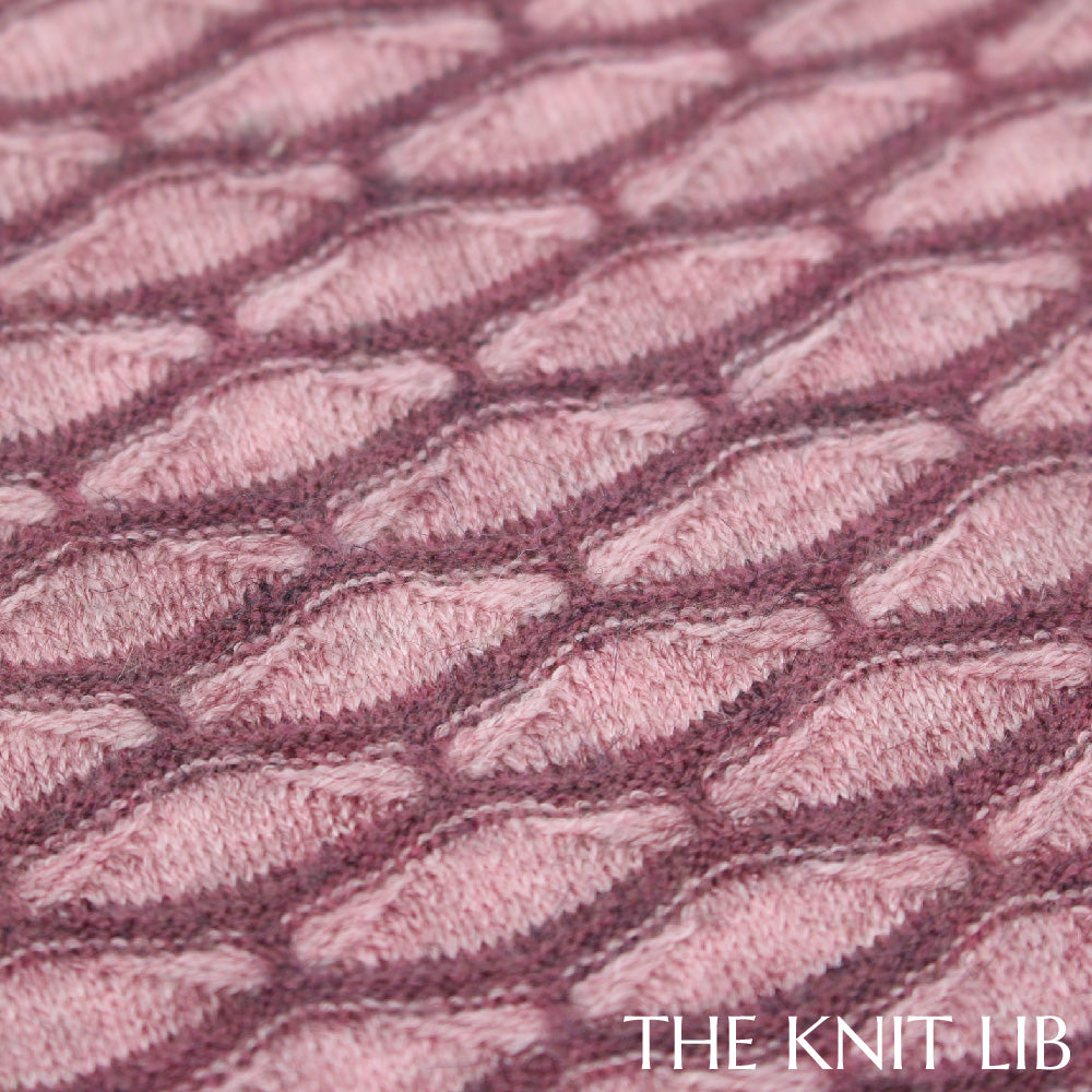 The Knit Lib - Original Knit Pattern Design Inspiration - 00820 (BW16) Floats Stripes