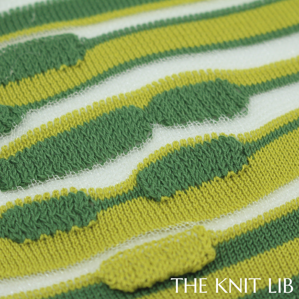 The Knit Lib - Original Knit Pattern Design Inspiration - 00337 Stripes Press-off