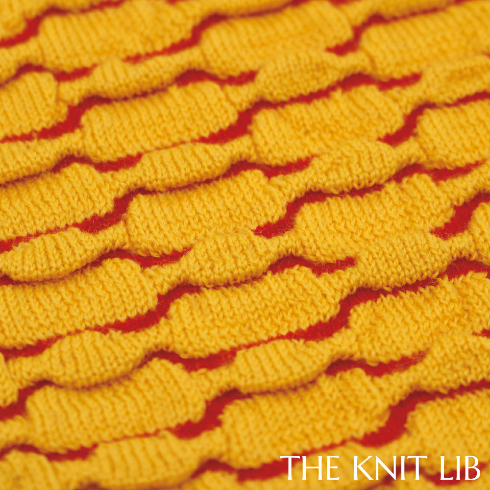 The Knit Lib - Original Knit Pattern Design Inspiration - 00359 Ottoman Floats