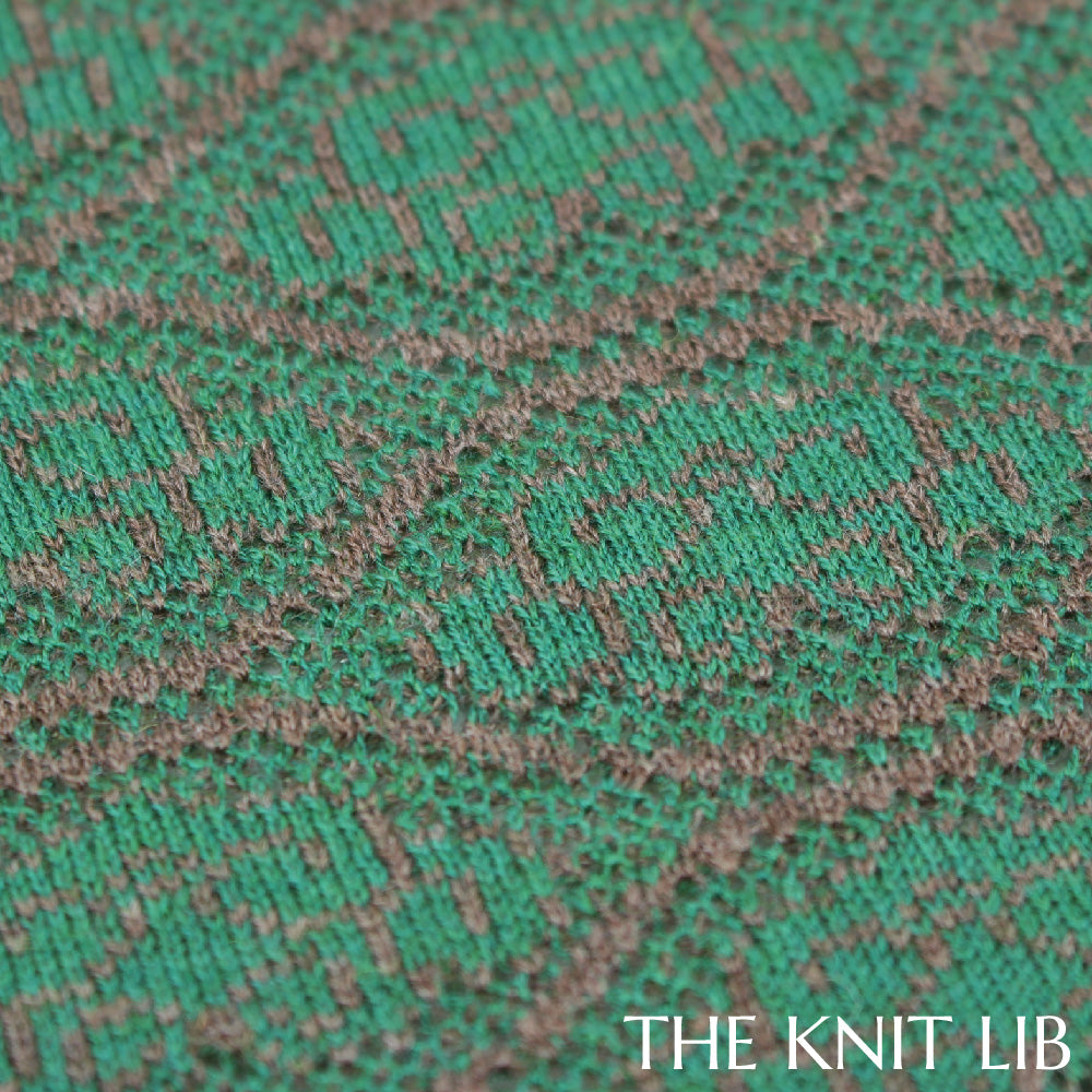 The Knit Lib - Original Knit Pattern Design Inspiration - 00378 Tubular Pointelle