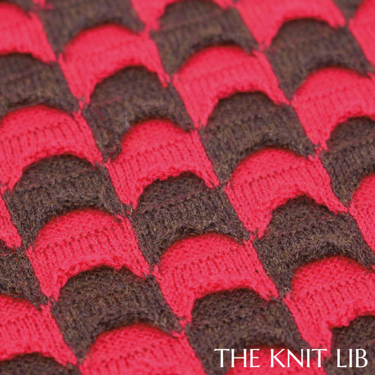 The Knit Lib - Original Knit Pattern Design Inspiration - 00439 Tubular Cast on