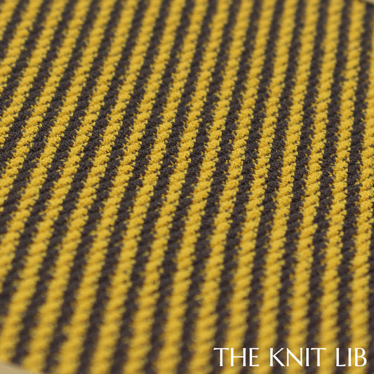 The Knit Lib - Original Knit Pattern Design Inspiration - 00567 Stripes Ottoman