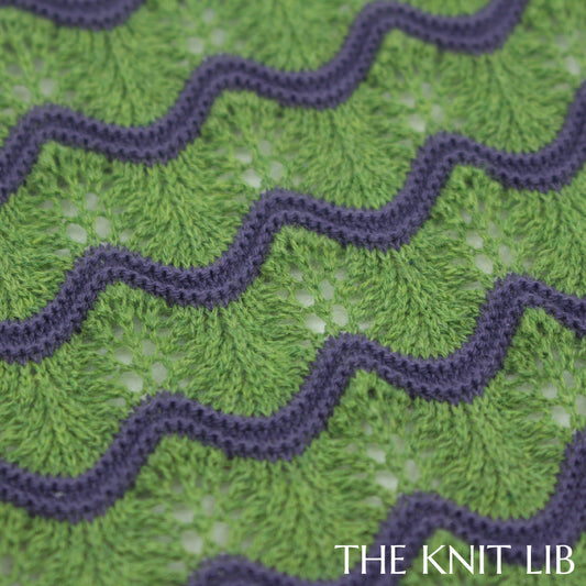 The Knit Lib - Original Knit Pattern Design Inspiration - 00610 (JS06) Stripes Transfer