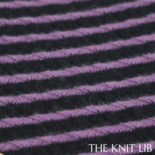 The Knit Lib - Original Knit Pattern Design Inspiration - 00648 Pointelle Loop-held Transfer