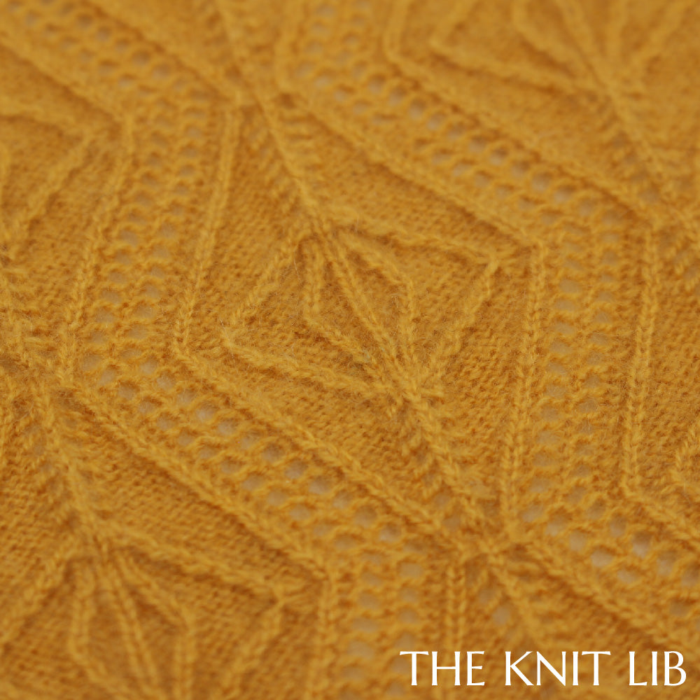 The Knit Lib - Original Knit Pattern Design Inspiration - 00653 Transfer Pointelle