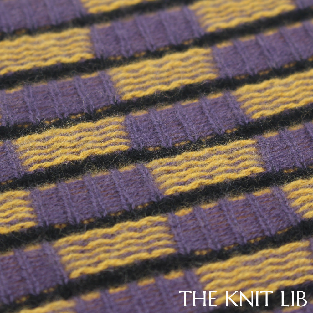 The Knit Lib - Original Knit Pattern Design Inspiration - 00654 Stripes Multi stru.