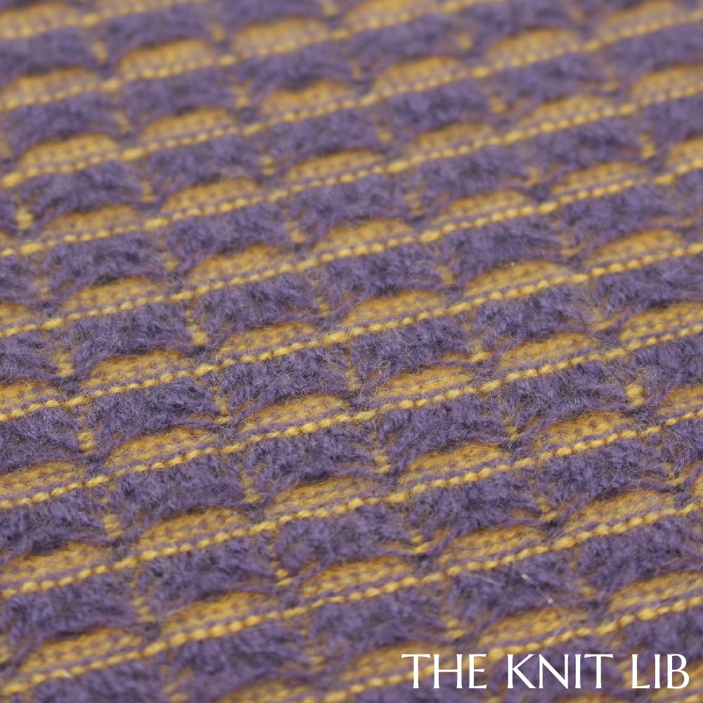 The Knit Lib - Original Knit Pattern Design Inspiration - 00661 Jacquard (Tubular backing) Transfer