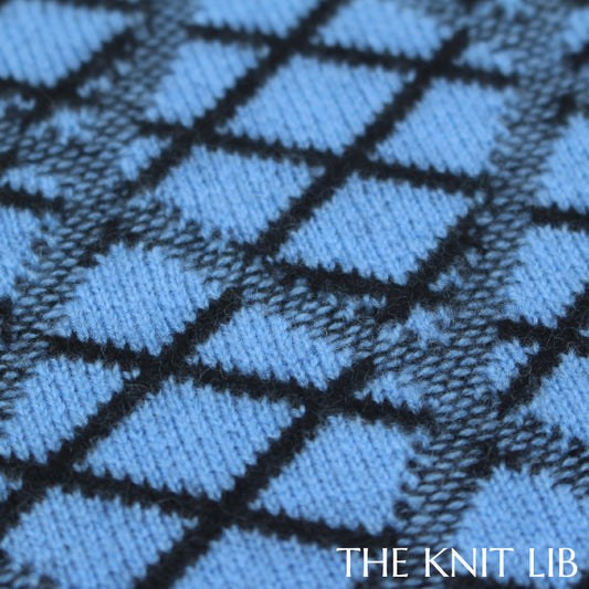 The Knit Lib - Original Knit Pattern Design Inspiration - 00662 Jacquard (Birds eye backing) Transfer