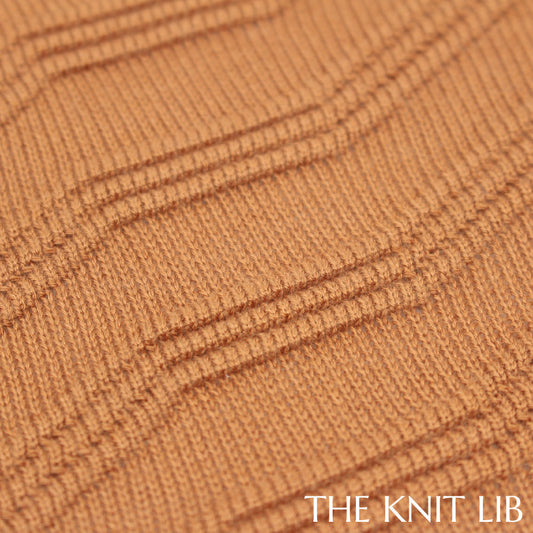 The Knit Lib - Original Knit Pattern Design Inspiration - 00686 (GB02) Ottoman