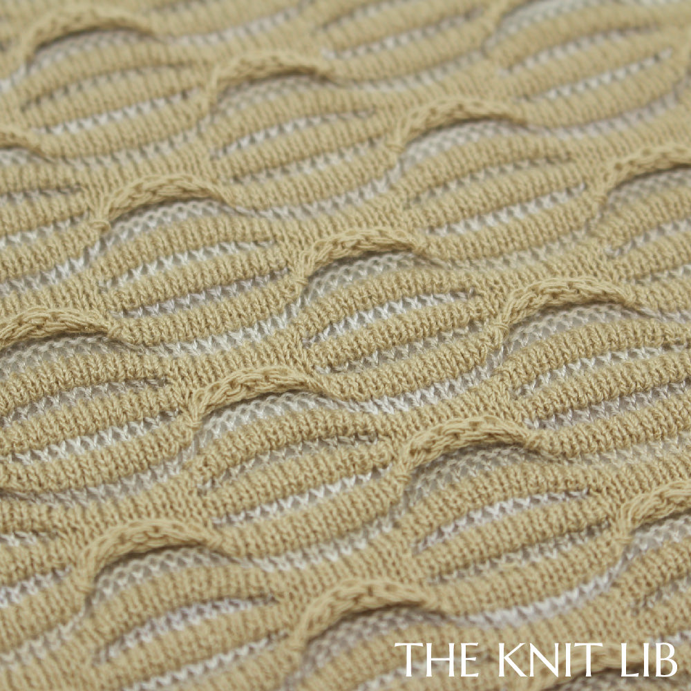 The Knit Lib - Original Knit Pattern Design Inspiration - 00700 (GB16) Ottoman Stripes Transfer