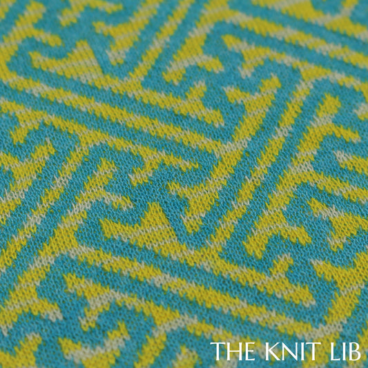 The Knit Lib - Original Knit Pattern Design Inspiration - 00713 (TH09) Jacquard (Tubular backing)