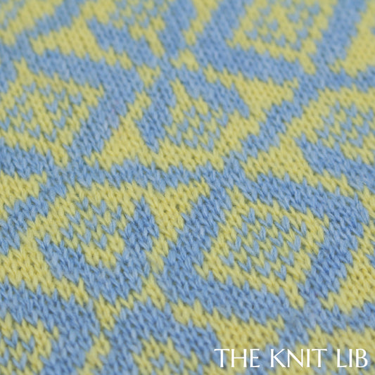 The Knit Lib - Original Knit Pattern Design Inspiration - 00719 (TH15) Float Jacquard