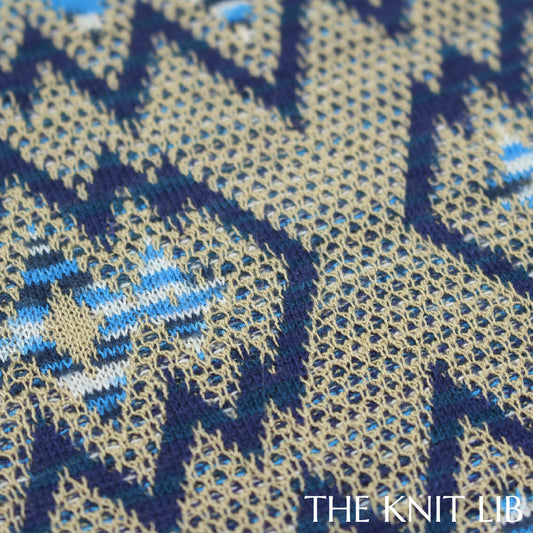 The Knit Lib - Original Knit Pattern Design Inspiration - 00723 (TH19) Jacquard (Tubular backing)