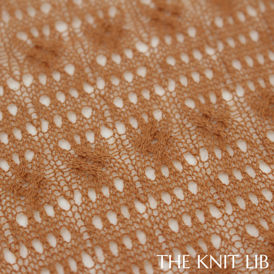 The Knit Lib - Original Knit Pattern Design Inspiration - 00735 (TK11) Pointelle Cables