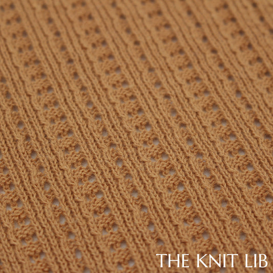 The Knit Lib - Original Knit Pattern Design Inspiration - 00737 (TK13) Pointelle Full needle