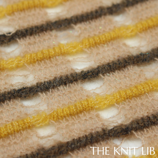The Knit Lib - Original Knit Pattern Design Inspiration - 00753 (TM09) Floats Ottoman