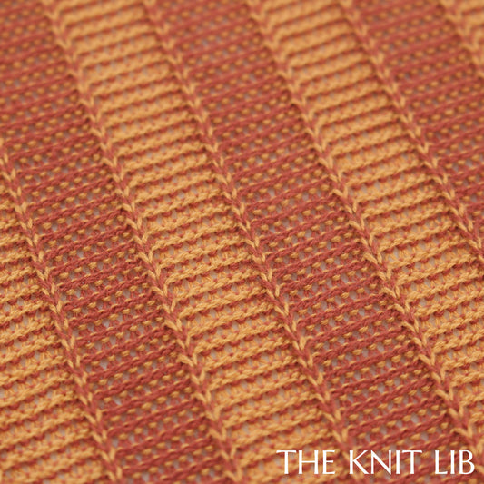 The Knit Lib - Original Knit Pattern Design Inspiration - 00785 (TQ01) Press-off Stripes