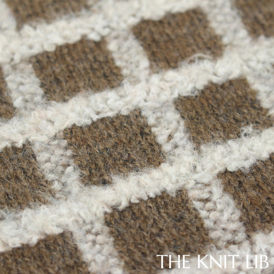 The Knit Lib - Original Knit Pattern Design Inspiration - 00796 (TQ12) Press-off Jacquard