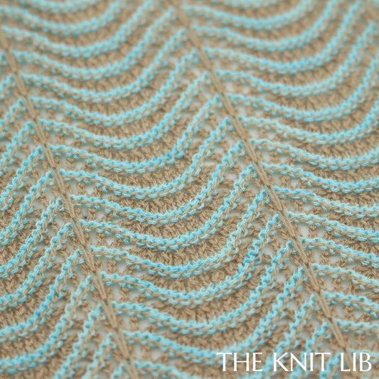 The Knit Lib - Original Knit Pattern Design Inspiration - 00805 (BW01) Transfer Stripes