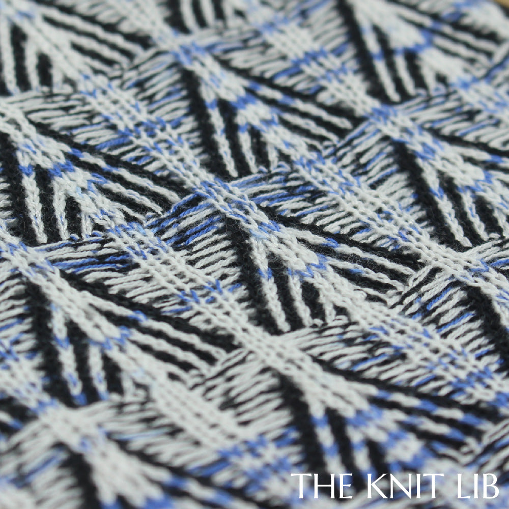 The Knit Lib - Original Knit Pattern Design Inspiration - 00836 (ZY02) Float Jacquard Transfer