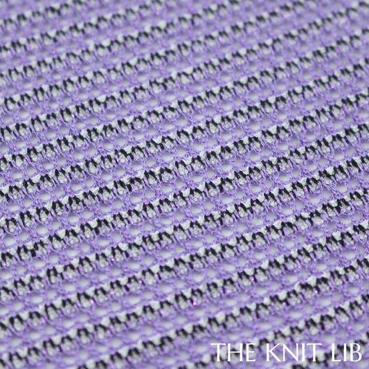 The Knit Lib - Original Knit Pattern Design Inspiration - 00926 (SG02) Pointelle Tucks Stripes