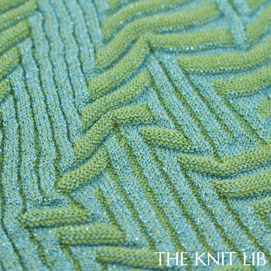 The Knit Lib - Original Knit Pattern Design Inspiration - 00927 (SG03) Plating Purl