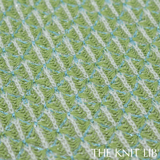 The Knit Lib - Original Knit Pattern Design Inspiration - 00934 (SG10) Loop-held Stripes