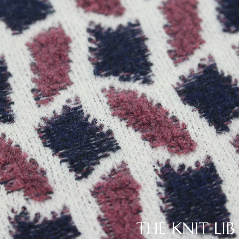 The Knit Lib - Original Knit Pattern Design Inspiration - 00979 (LM05) Jacquard Press-off