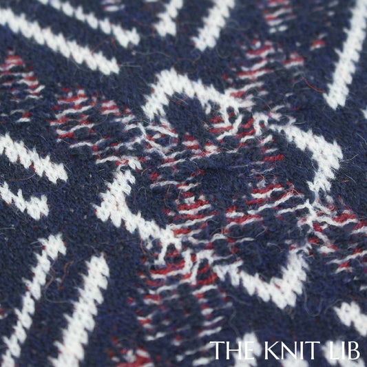 The Knit Lib - Original Knit Pattern Design Inspiration - 00983 (LM09) Jacquard Press-off
