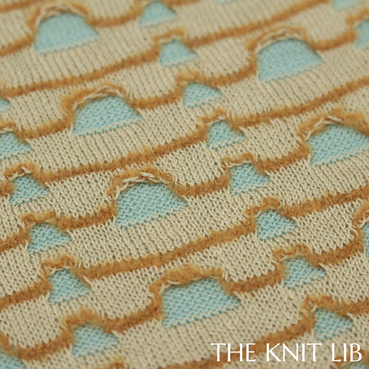 The Knit Lib - Original Knit Pattern Design Inspiration - 01139 (XZ15) Tubular Transfer Cast on