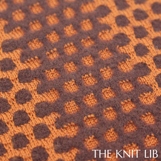 The Knit Lib - Original Knit Pattern Design Inspiration - 01142 (XZ18) Stripes Ottoman