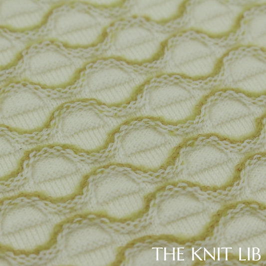 The Knit Lib - Original Knit Pattern Design Inspiration - 01143 (XZ19) Stripes Cast on