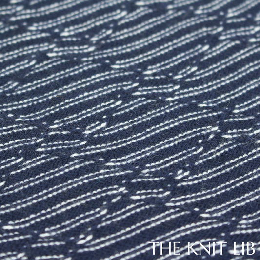 The Knit Lib - Original Knit Pattern Design Inspiration - 01157 (HQ08) Tucks Stripes