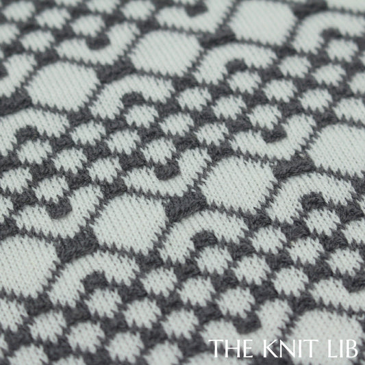 The Knit Lib - Original Knit Pattern Design Inspiration - 01163 (HQ14) Jacquard Cast on