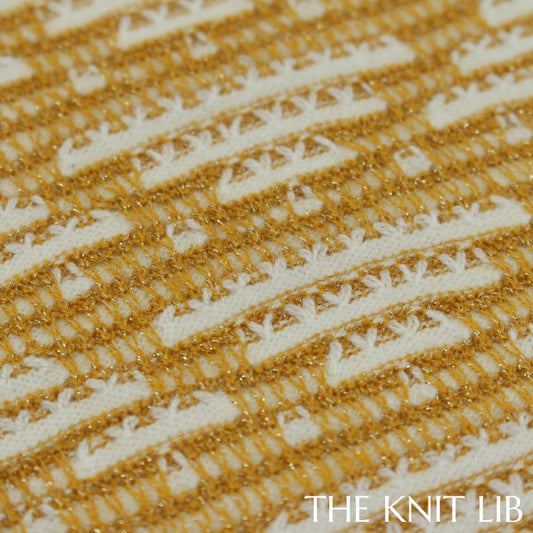 The Knit Lib - Original Knit Pattern Design Inspiration - 01169 (HQ20) Stripes Tucks