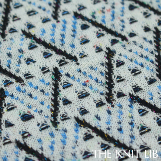 The Knit Lib - Original Knit Pattern Design Inspiration - 01203 (YY09) Jacquard Cast on