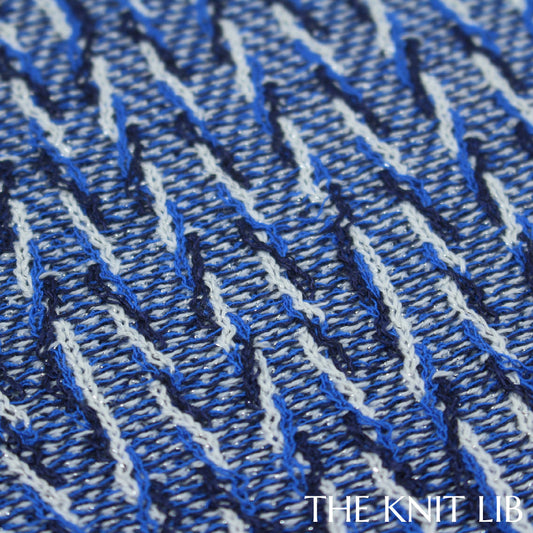 The Knit Lib - Original Knit Pattern Design Inspiration - 01239 (XY16) Cables Jacquard