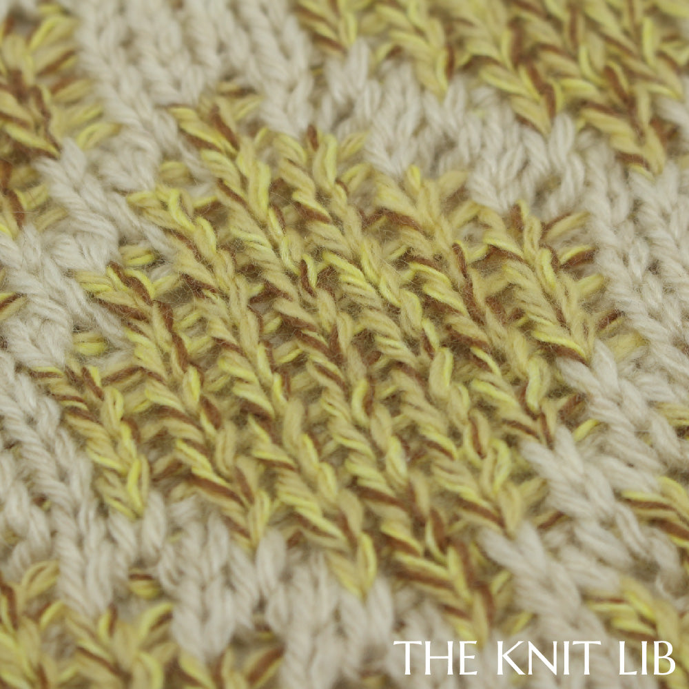 The Knit Lib - Original Knit Pattern Design Inspiration - 01358 (LS20) Jacquard (Birds eye backing) Jacquard (Tubular backing)