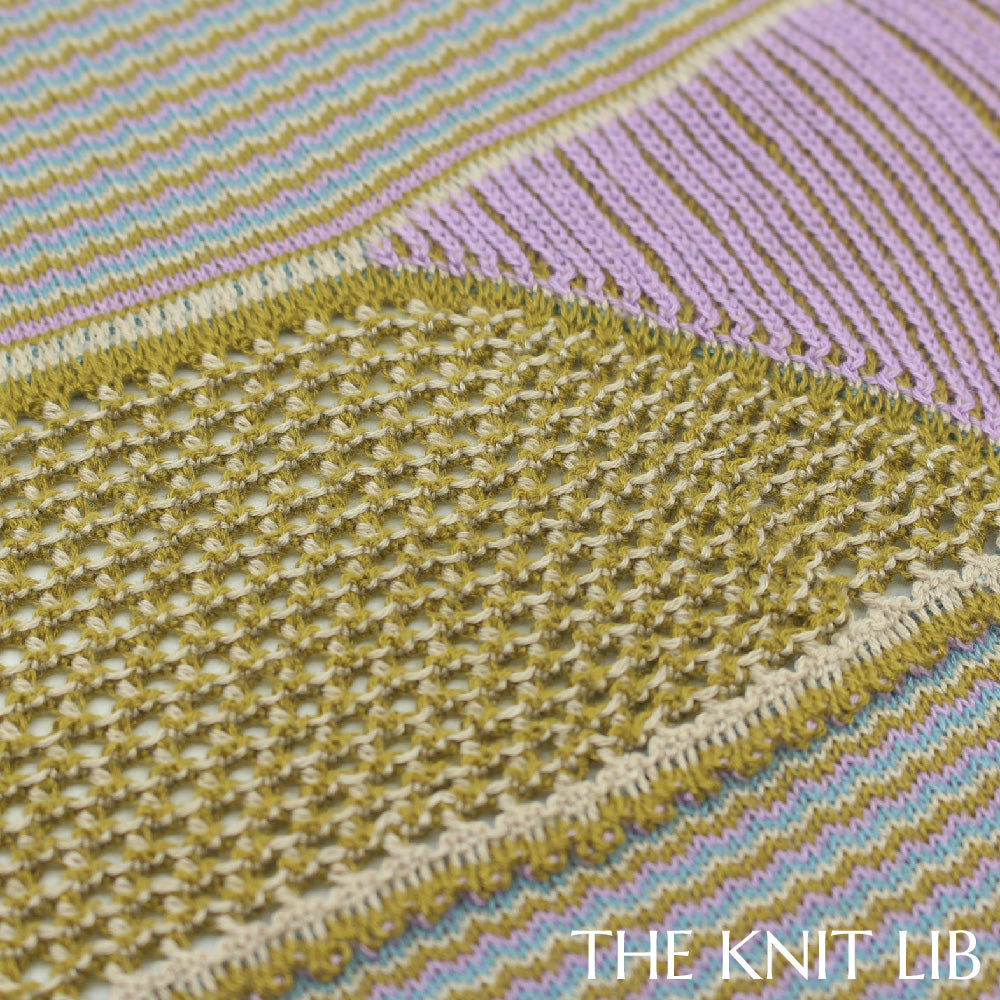 The Knit Lib - Original Knit Pattern Design Inspiration - 01376 Multi stru.