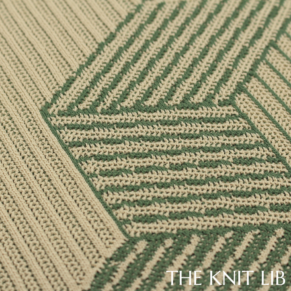 The Knit Lib - Original Knit Pattern Design Inspiration - 01387 Multi stru. Jacquard