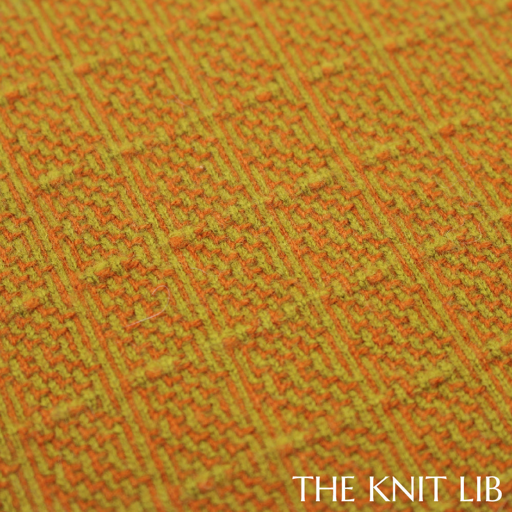 The Knit Lib - Original Knit Pattern Design Inspiration - 01392 Floats Stripes Half gauge knit