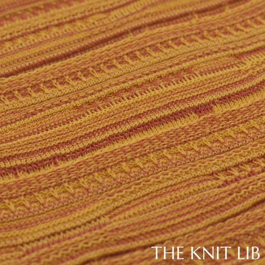 The Knit Lib - Original Knit Pattern Design Inspiration - 01445 (ZJ15) Multi-stru. Stripes