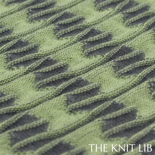 The Knit Lib - Original Knit Pattern Design Inspiration - 01456 (XH06) Links Plating