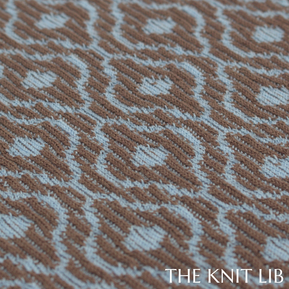 The Knit Lib - Original Knit Pattern Design Inspiration - 01489 (JY09) Jacquard (Tubular-backing) Tucks